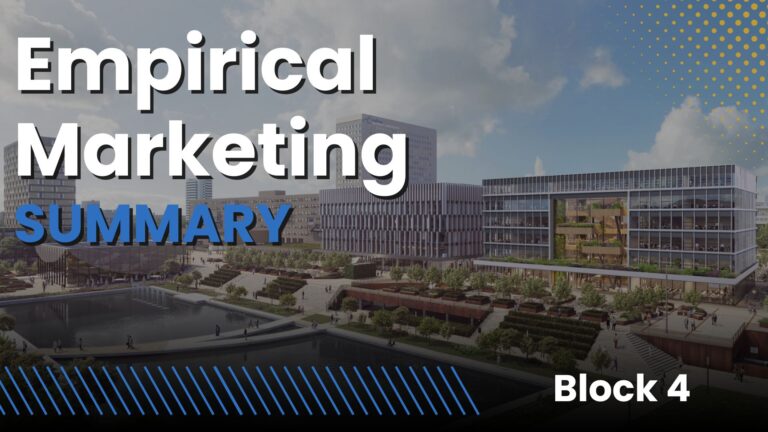 Empirical Marketing Summary