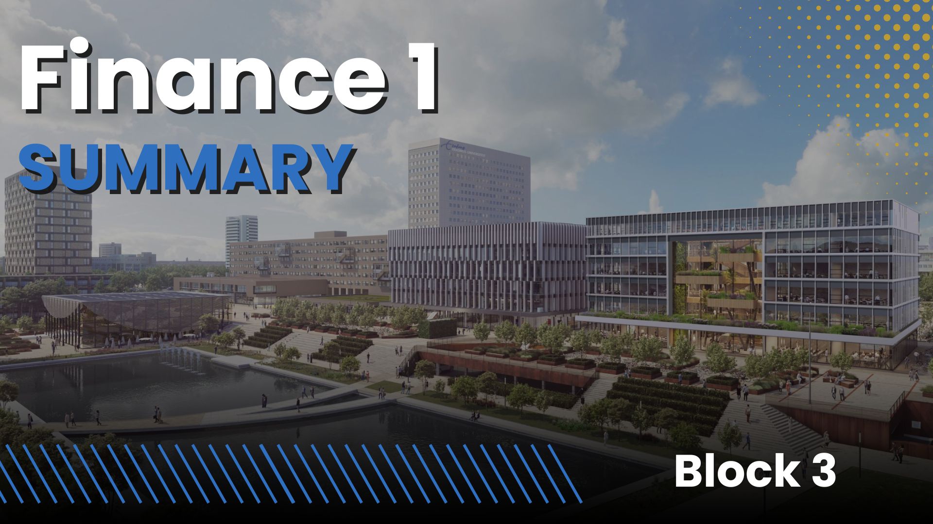 Finance 1 EUR (IBEB year 2, block 3)