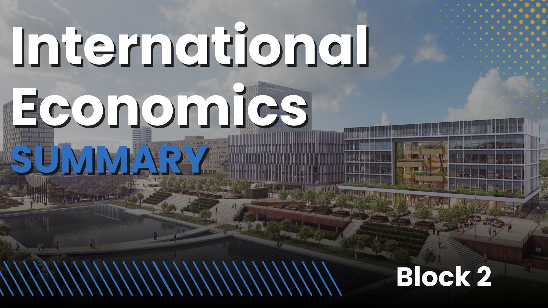 International Economics EUR (IBEB year 2, block 2)