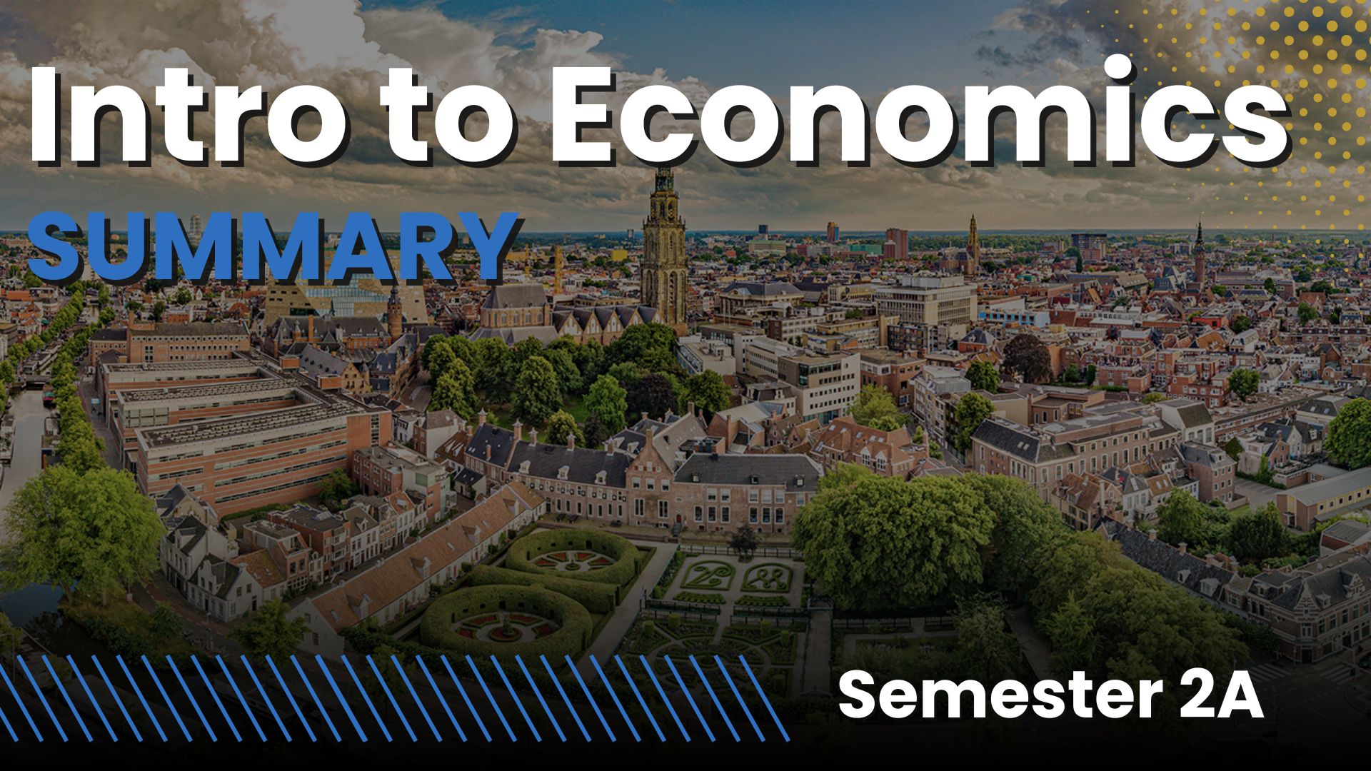 Introduction to Economics RUG (IRIO year 1, semester 2a)