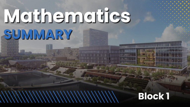 Mathematics Summary