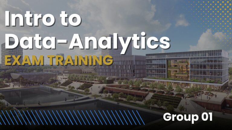 Intro to Data Analytics 01 Training
