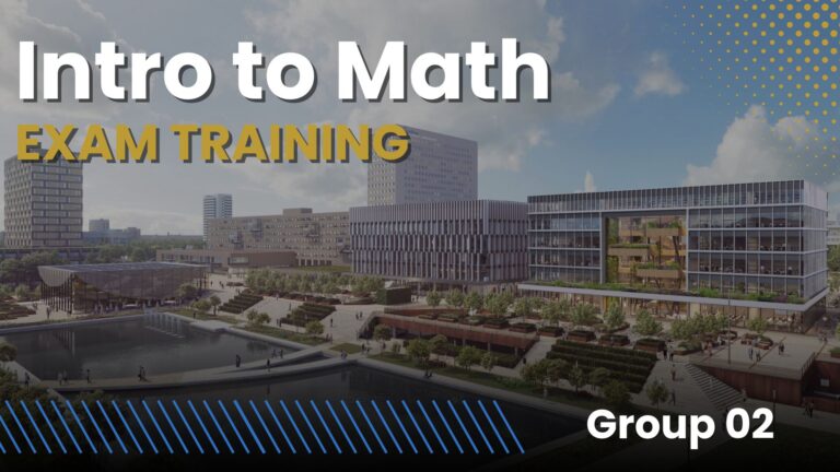 Intro to Math 02 Training