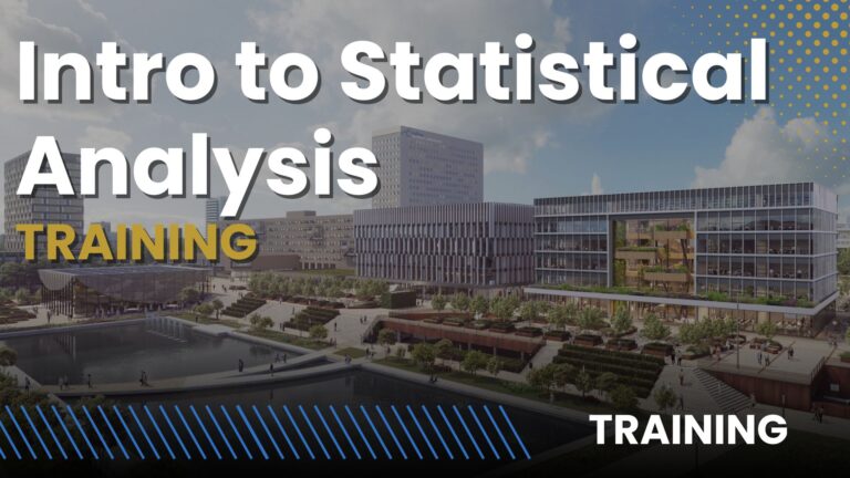 Intro to Statistical Analysis Training