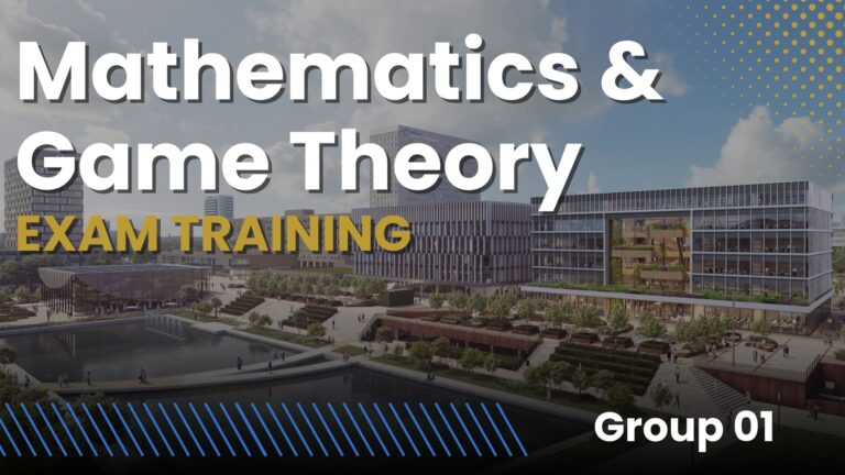 Mathematics Game Theory 01 Training