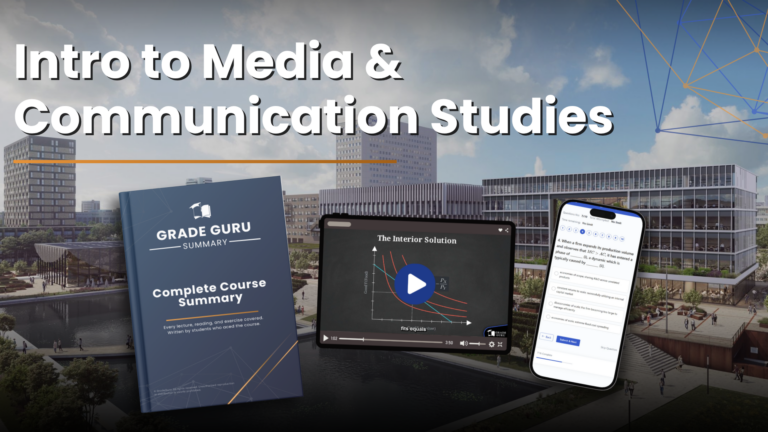 EUR IBCoM Intro to Media Communication Studies Banner