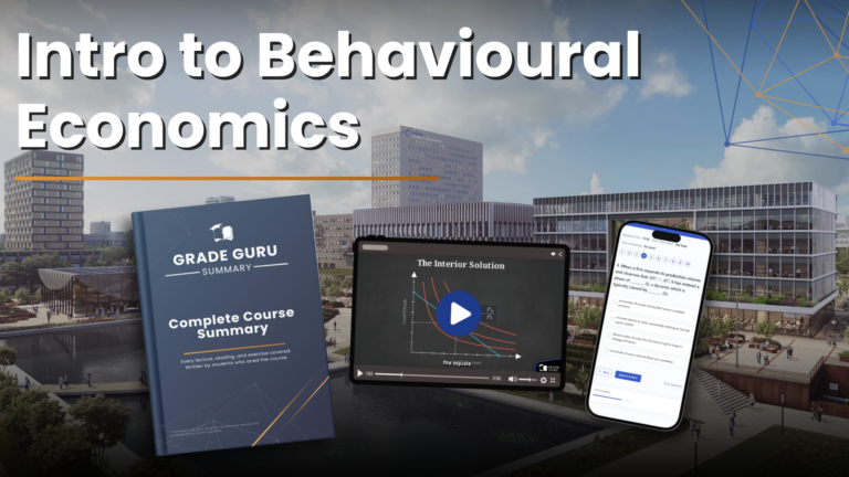 EUR IBEB Intro to Behavioural Economics Banner